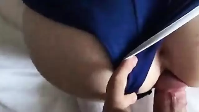 Fucked a teen Russian girl with a beautiful ass in shorts